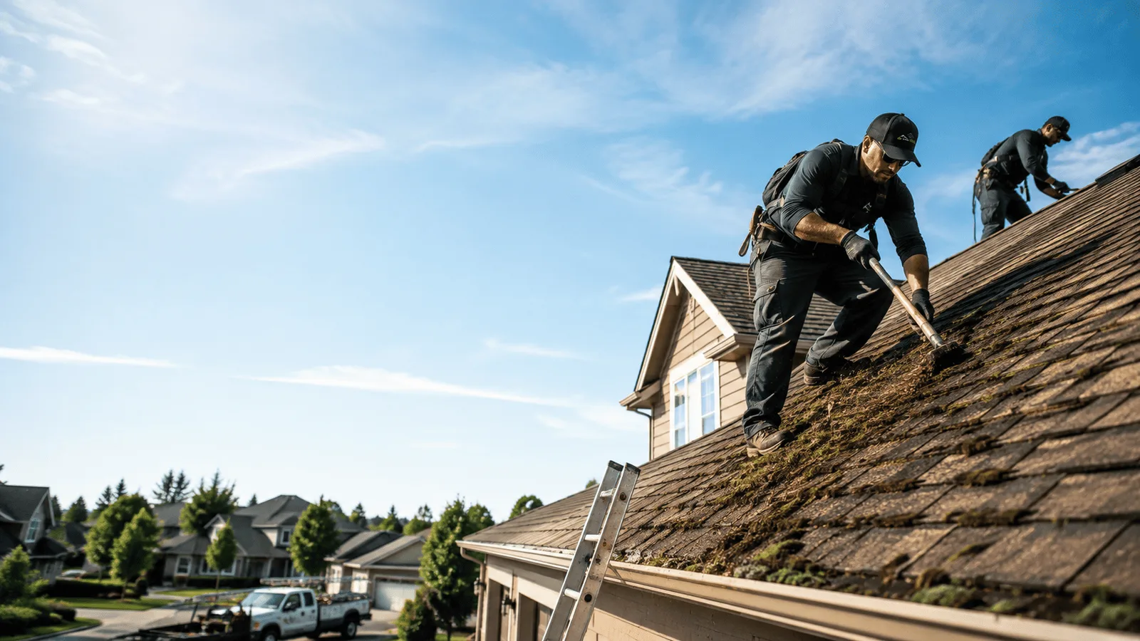 Roof Moss Removal in Cheneyville, LA near me